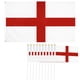 thumbnail image 1 of Banderas Cruzadas San Jorge Inglaterra Pancarta Poliéster para Eventos Y Fiestas Fútbol, 1 of 9