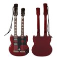 thumbnail image 4 of Miniature Guitar Model, Versatile Protective Coating Lifelike Miniature Electric Guitar Model Delicate  For Study For Christmas, 4 of 7