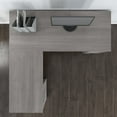 thumbnail image 6 of Bush Furniture Somerset 60" L Shaped Desk with Storage, Platinum Gray, 6 of 10