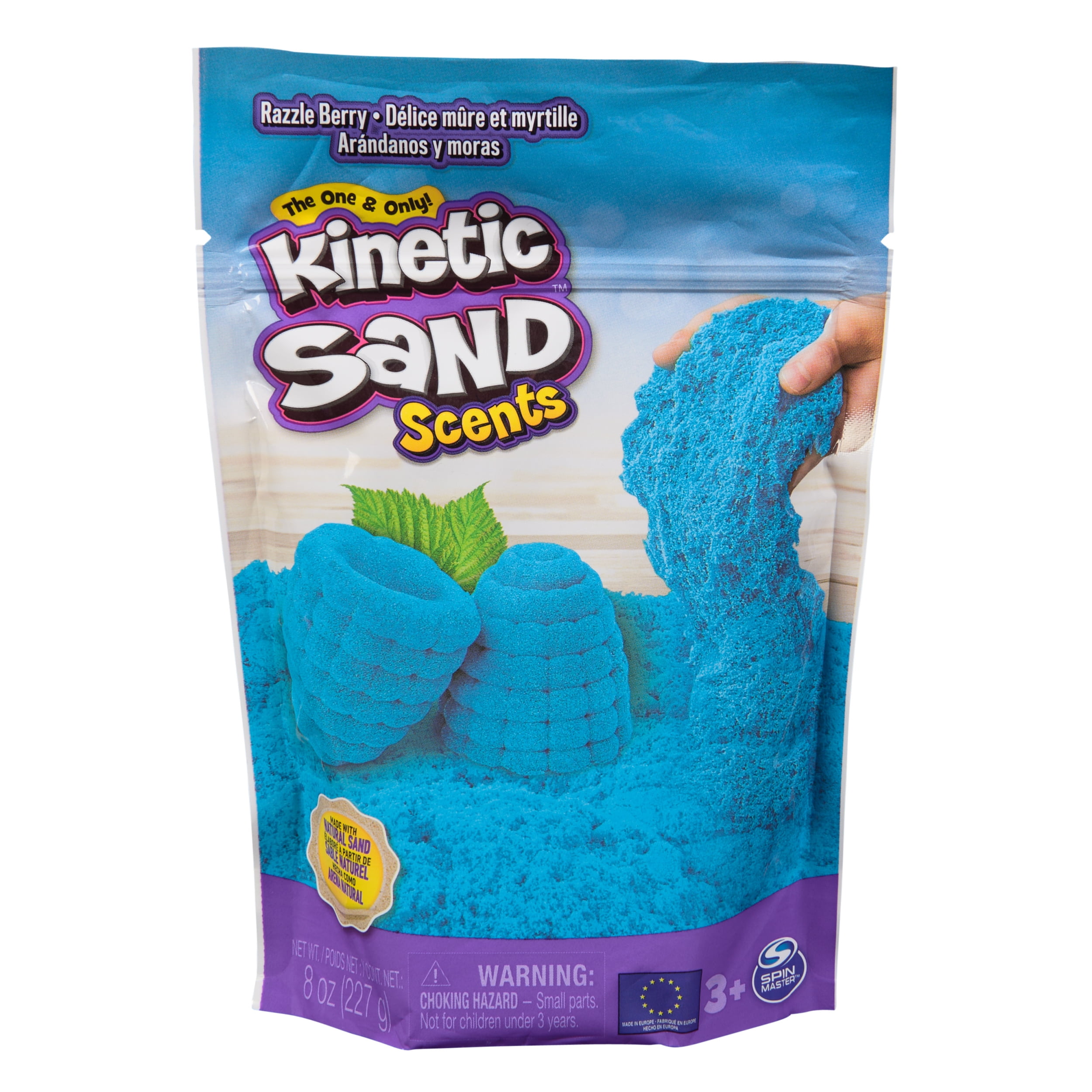 Kinetic Sand, 8oz Scented Play Sand (Styles May Vary), Sensory Toys for Kids Ages 3 and up