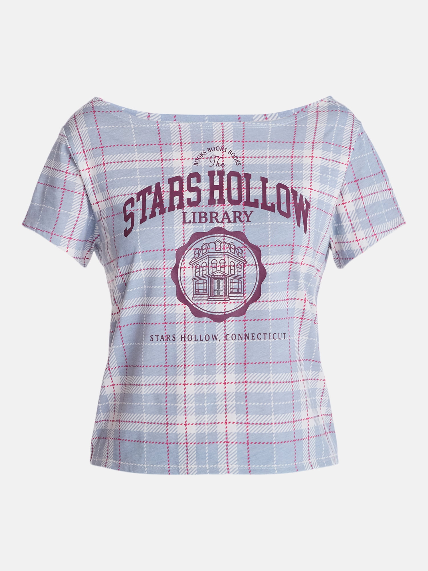 Gilmore Girls Women's Off the Shoulder Skimmer Tee, Sizes XXS-XXL