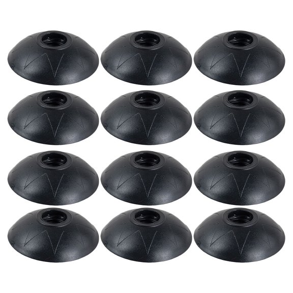 Voiceine 12pcs Climbing Trekking Pole Mud Blockers with Star Pattern