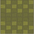 thumbnail image 1 of Ahgly Company Machine Washable Indoor Square Transitional Army Green Area Rugs, 10' Square, 1 of 7