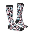 thumbnail image 3 of Daiia Sports Socks Heart Panda Printed Novelty Crew Socks for Men Women Knee High Socks Cotton Socks Soft & Breathable Support Unisex Socks, 3 of 9