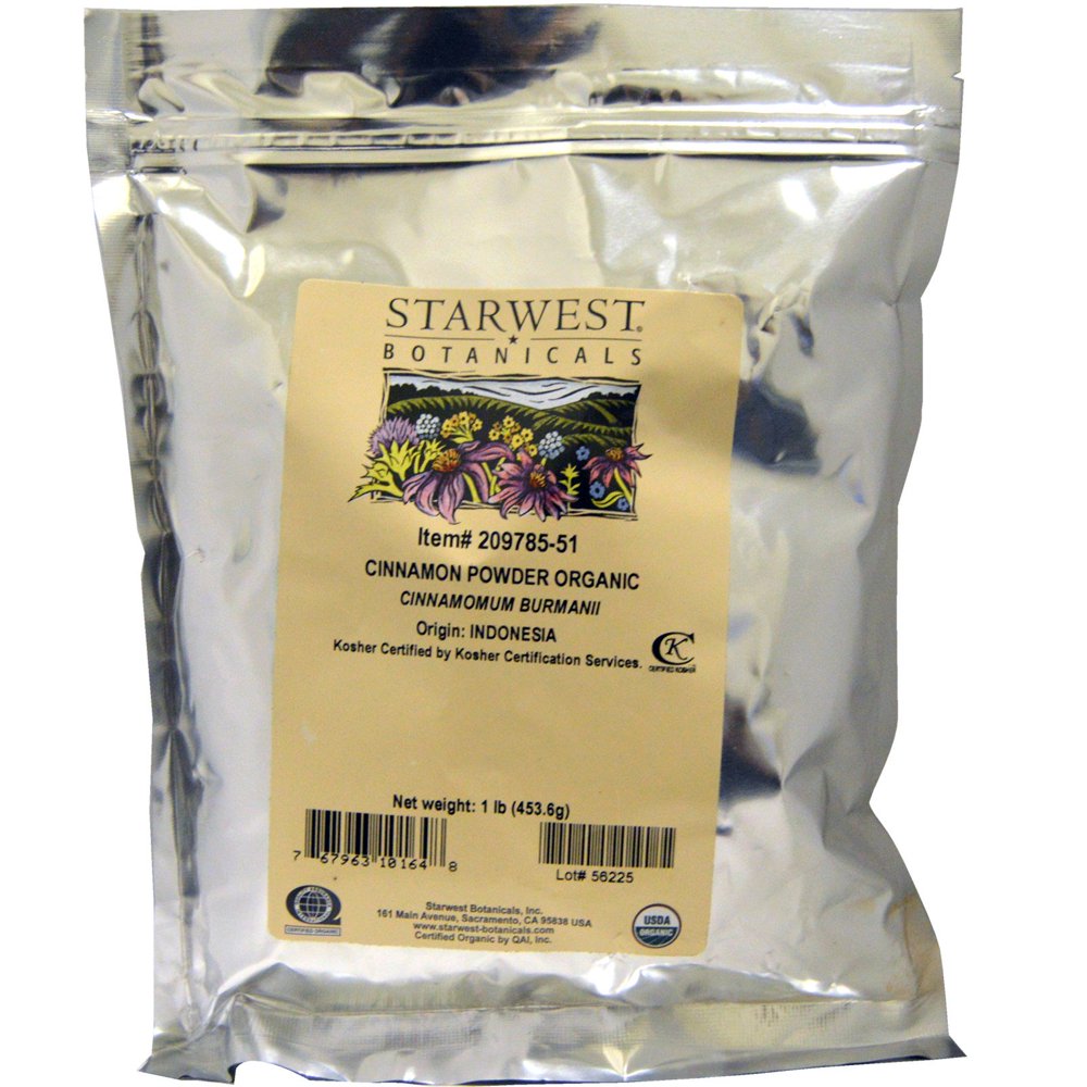 Starwest Botanicals Bulk Cinnamon Powder Organic 1 lb. Walmart