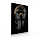 thumbnail image 1 of Cuadro Decorativo Para Recamara O Estetica Rostro Oro Negro, 1 of 5