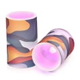 thumbnail image 7 of Yayeee Flameless Candles with Remote Flickering Battery Operated Multi Color Changing, Abstract Wavy, 7 of 7