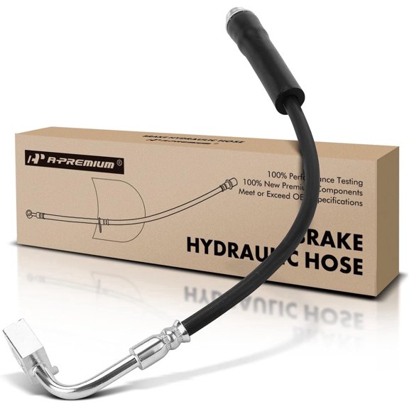A-Premium Rear Driver Brake Hydraulic Hose Compatible with Select Dodge and SRT Models - Viper 2013 2014 2015 2016 2017 - Replace# 5290113AF