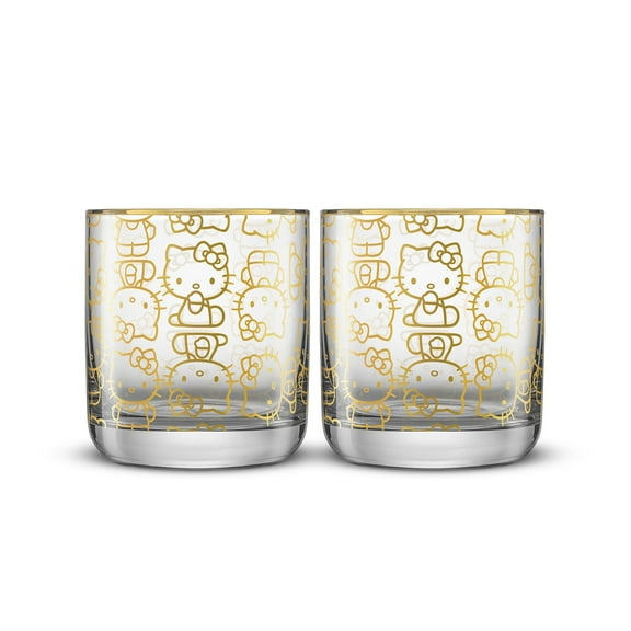 Hello Kitty® Charmed Short Glasses - 10 oz - Set of 2