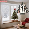 thumbnail image 2 of Stylish Metal Hanging Christmas Tree Wind Spinner - Abstract Design with Layered Circles Perfect for Festive Yard & Garden Decor, 2 of 7