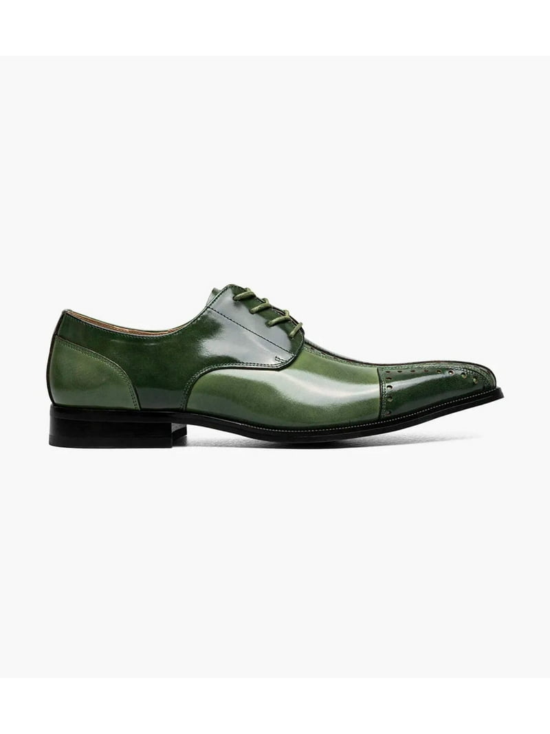 green emerald velvet dress STACY ADAMS - (A2930) Madison Plain Toe (Oak)