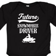 thumbnail image 4 of Inktastic Future Snowmobile Driver Snowmobiling Boys or Girls Long Sleeve Baby Bodysuit, 4 of 5