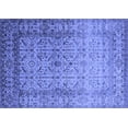 thumbnail image 1 of Ahgly Company Indoor Rectangle Oriental Blue Industrial Area Rugs, 5' x 8', 1 of 4