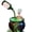 Skeleton2, variant on Gothic Home Decor Skeleton Witch Cauldron, LED Glowing Potion Desktop Figurine 13.77",2PC
