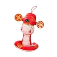 thumbnail image 4 of Serpiente de Peluche de Felpa Animal de Juguete Cómodo Creativo Fuentes Del Partido Serpiente Mascota Muñeca para el Hogar de Vacaciones de Escritorio 22cm con cordón, 4 of 9
