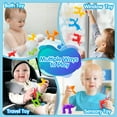 thumbnail image 6 of Baby Bath Suction Cup Toys, 6PCS Sensory Toys for Toddler 3-6 ,  Stress Release Toys Travel Toys Educational Toys,Easter Birthday Gifts for Boys Girls, 6 of 8