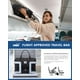 thumbnail image 4 of Bolsa de viaje LOVEVOOK Puffer, grande, 45 L, para mujer de viaje, color negro, 4 of 7
