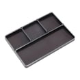 thumbnail image 4 of Terraxo Plateau Organisateur de Vis RC Étui de Rangement en Aluminium Porte-Outils avec Compartiments Organisation Adaptée pour Modèle RC Réparation Électronique Sm Noir, 4 of 8