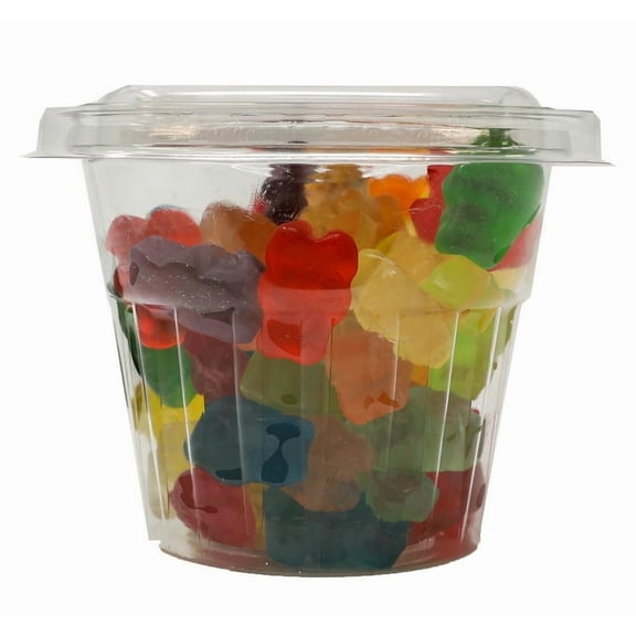 (Price/Case)Prepack 12 Flavor Gummi Bears 12/8oz, 057817