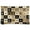 Moons Stars Checkered Squares, variant on Cozy Mat Pet Bed Indoor Outdoor Warm Soft For Cat Dog Puppy(S/M) Leopard Print