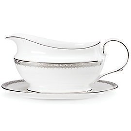 Lenox Lace Couture Sauce Boat & Stand