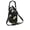 Black Flower, variant on Insulated Water Bottle Holder for 32oz 40oz Bottles, Water Bottle Carrier Sling Bag with Strap and Phone Pocket, Crossbody Pouch for Walking Hiking Travel Gym Beach(Rose)