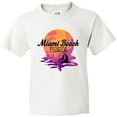 thumbnail image 3 of Inktastic Miami Beach Florida Vacation Sunset Youth T-Shirt, 3 of 5
