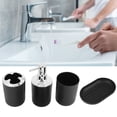 thumbnail image 1 of Bathroom Set,  4Pcs/Set Large Capacity Bathroom Accessory Set, Plastic For Bedroom Living Room Bathroom, 1 of 8
