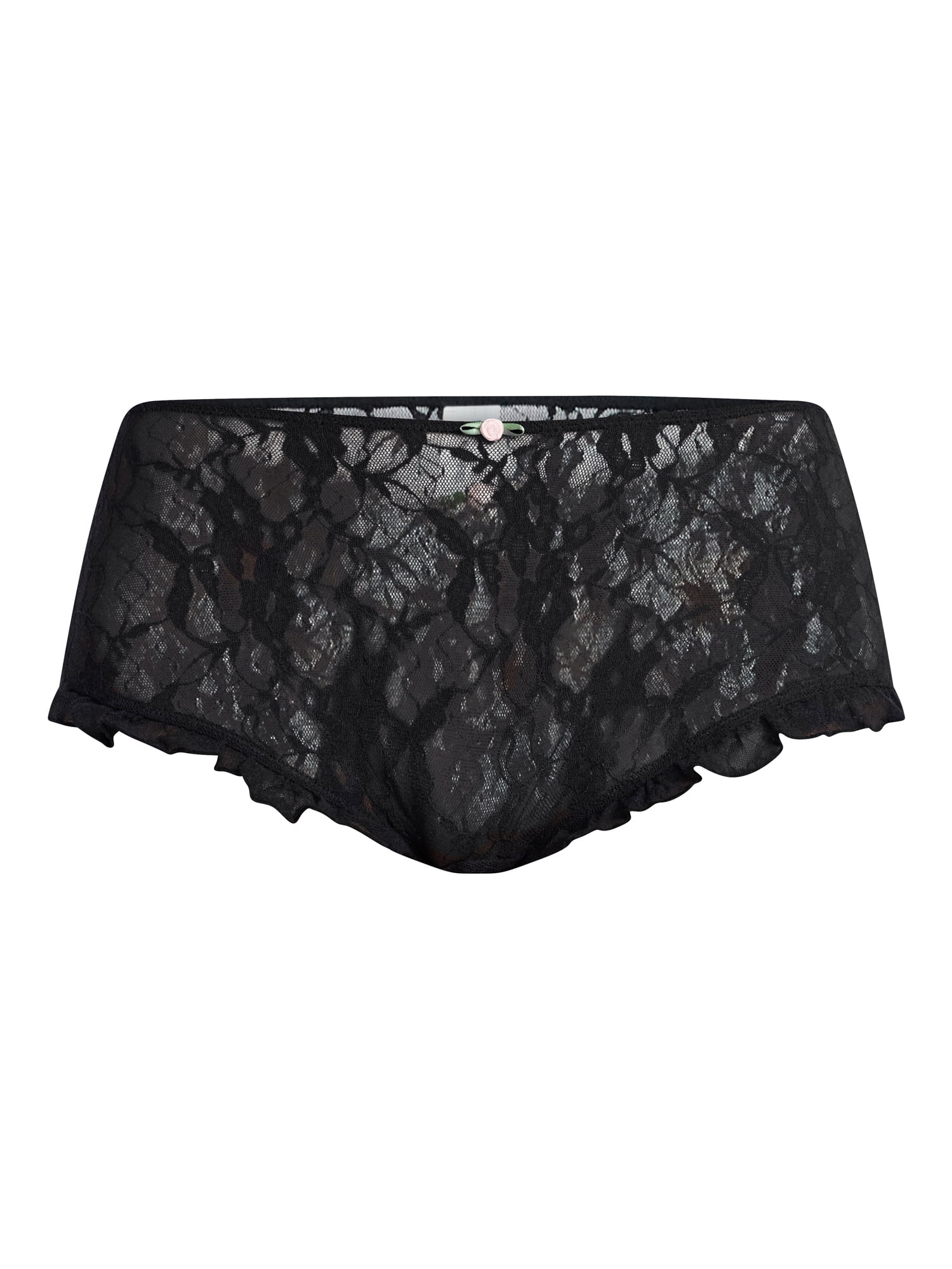 No Boundaries Lace Boyshort Panties, 2-Pack, Women's XS-XXXL