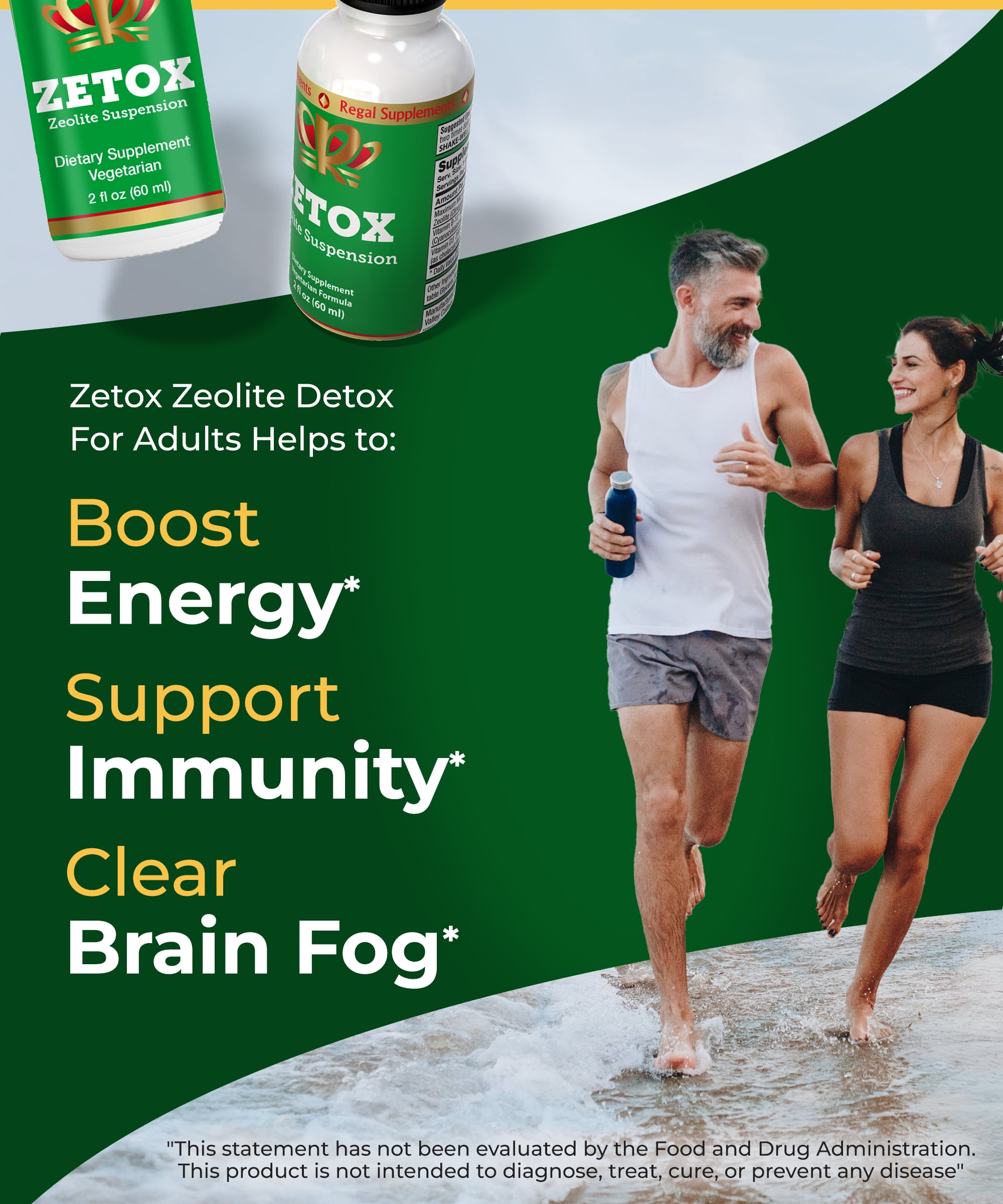 Zeo Health Zeolite Detox Cleanse for Kids and Adults, Raspberry