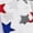 #0408-White, variant on Womens Patriotic Star Stripe Print Kimono Cardigan 3/4 Sleeve Open Front American Flag Beach Cover Up