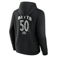 thumbnail image 3 of Men's Mookie Betts Black Los Angeles Dodgers Mister Cartoon Name & Number Pullover Hoodie, 3 of 3