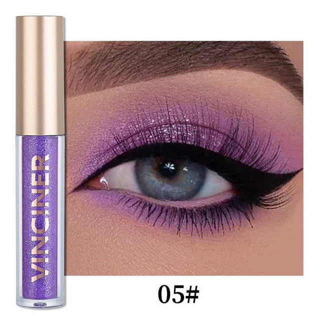 XWSHYW Sombra de Ojos Sombra de Ojos Líquida Mate, Sombra de Ojos Desnuda, Suave, Ligera, de Alta Pigmentación, Color Marrón, Sombra de Ojos En Barra, Maquillaje de Ojos de Larga Duración y Secado Rá