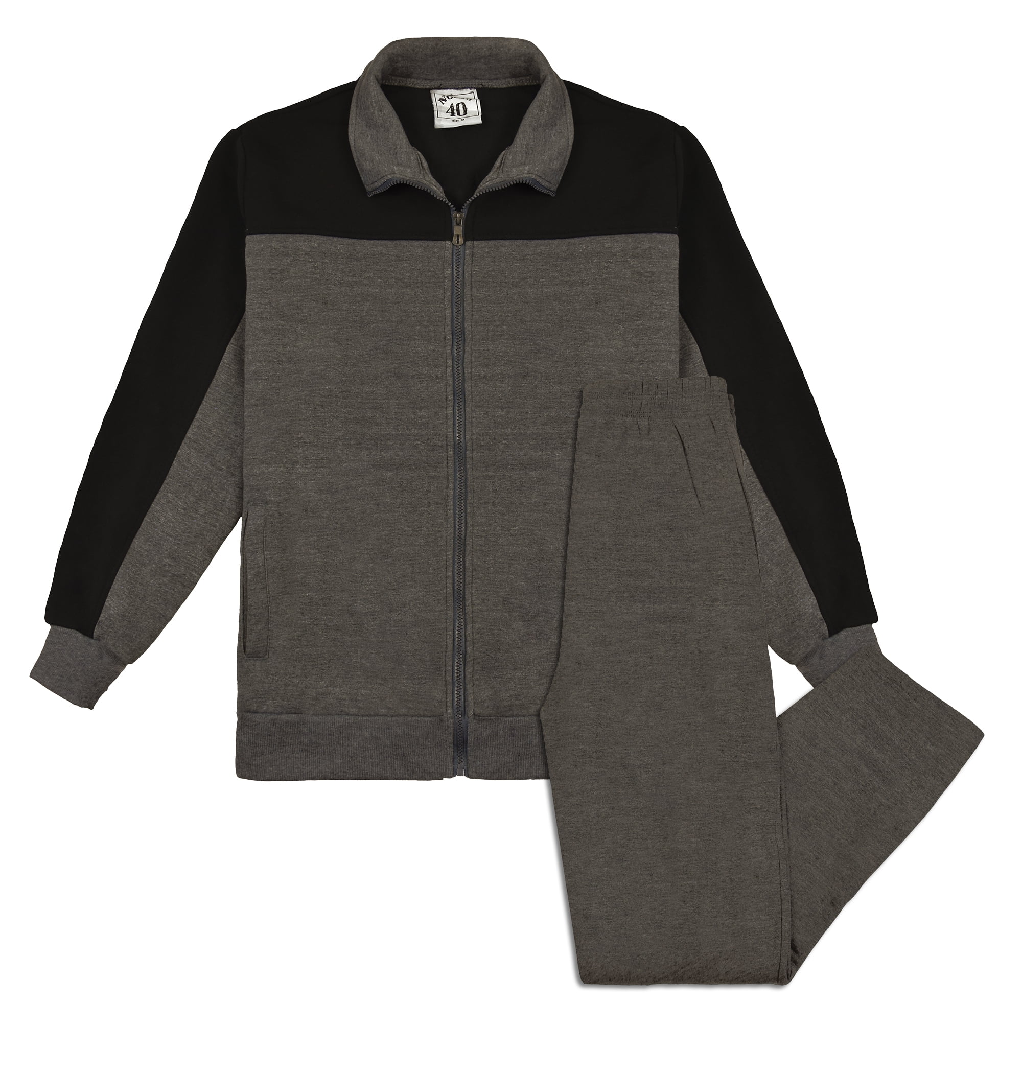 Victory Outfitters Men's Athletic Fleece Track Jacket and Matching