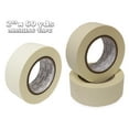 thumbnail image 2 of 2"x60 yds White Masking Tape 4 Rolls General Purpose Beige Painter's Tape for Painting, Labeling, Packaging, Craft, Art, Hobbies, Home, Office, School Stationary, etc. by WholesaleArtsFrames-com, 2 of 6