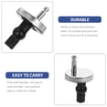 thumbnail image 5 of Yueyihe 2pcs Stainless Steel Toilet Seat Bolts Screws Tops Universal Toilet Seat Screw, 5 of 6