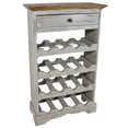 thumbnail image 1 of vidaXL Wine Rack Solid Reclaimed Wood 55x23x85 cm, 1 of 3