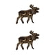 thumbnail image 1 of Matsuzay 1 pieza DIY independiente de con forma de Animal adorno boda fiesta de cumpleaños decoraciones para el hogar árbol bosque Alce 2piezas, 1 of 6