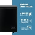 DEMULLER Chest Freezer small deep freezer with 2 Removable Baskets YX