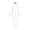White, variant on Halloween Classic Ghost Cape, Adult Full-Length Hooded Robe with Face Design for Halloween Party & Cosplay, Solid Color Phantom Costume, 1 PC White S