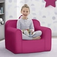 thumbnail image 2 of Silla infantil de espuma Delta Children Cozee a partir de 18 meses, rosa intenso, 2 of 7