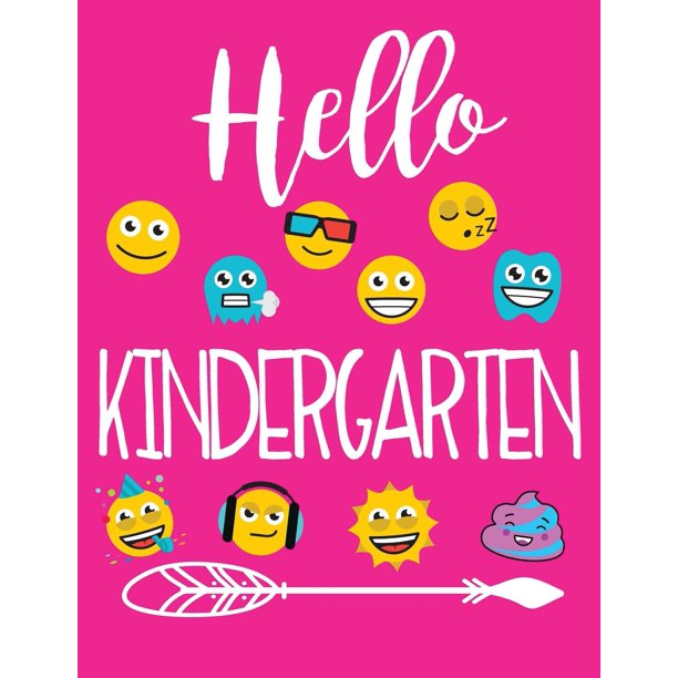Hello Kindergarten School Composition Notebooks (Paperback) Walmart
