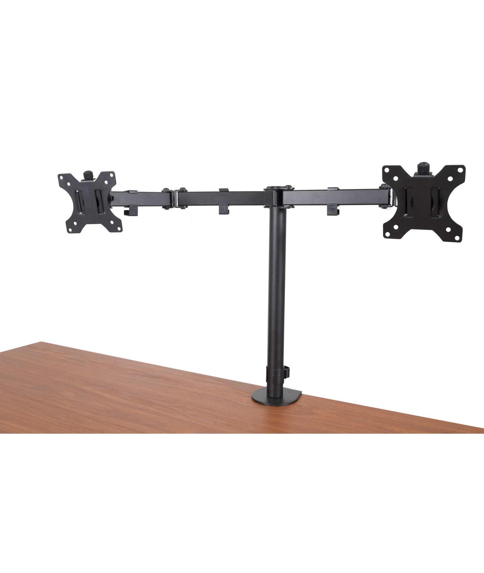 Dropship DEZCTOP D-Board Monitor Mount, Full Motion Tillts, Swivels Pivots  Adjustable For Screen Up To 32inch With VESA 75x75/100x100 (Black) to Sell  Online at a Lower Price