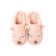 thumbnail image 2 of Minnieouse Zapatillas de felpa Otoño Invierno suela gruesa cálido lindo dibujos animados encantador casa dormitorio pareja zapatos para mujer hombre Accesorios de calzado Rosado, 2 of 6