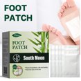 thumbnail image 2 of Natural Bamboo Charcoal Foot Patch Body Cleaning Foot Care Improve Headache Back Pain Help Sleep, 2 of 5