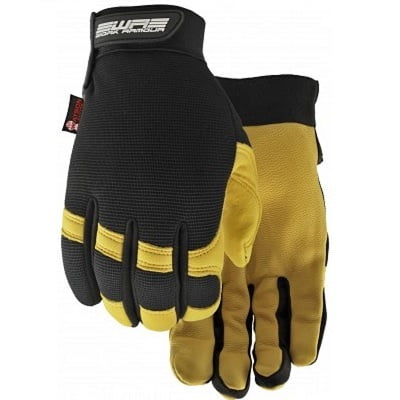 Gloves-Flextime Goatskin Leather Palm, Xx-Large