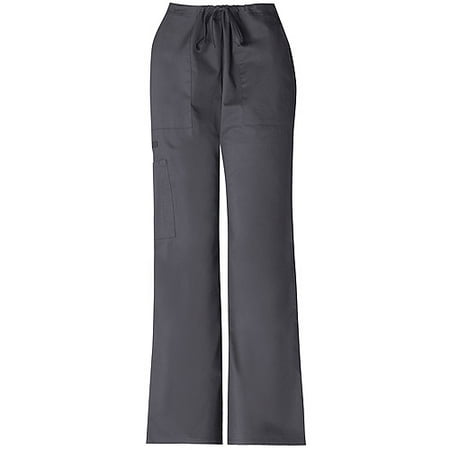 Simply Basic Women's Premium Collection Stretch Drawstring Cargo Scrub Pant