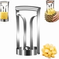thumbnail image 4 of Pineapple Corer, Stainless Steel Pineapple Peeler, Pineapple Cutter Fruit Tool Easy Kitchen Tool, 4 of 10