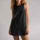thumbnail image 4 of Vestido Corto Informal de Verano para Mujer, de Algodón y , con Cuello Redondo, Sin Mangas y Espalda Abierta, Ideal para Playa y Sol. Negro L, 4 of 9