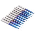 thumbnail image 3 of CNC Router Tool, Carving Router Bit Set Mirror Friction Treatment  High Hardness  For Wood MDF, Aluminum, And Acrylic For Engraving, 3 of 8